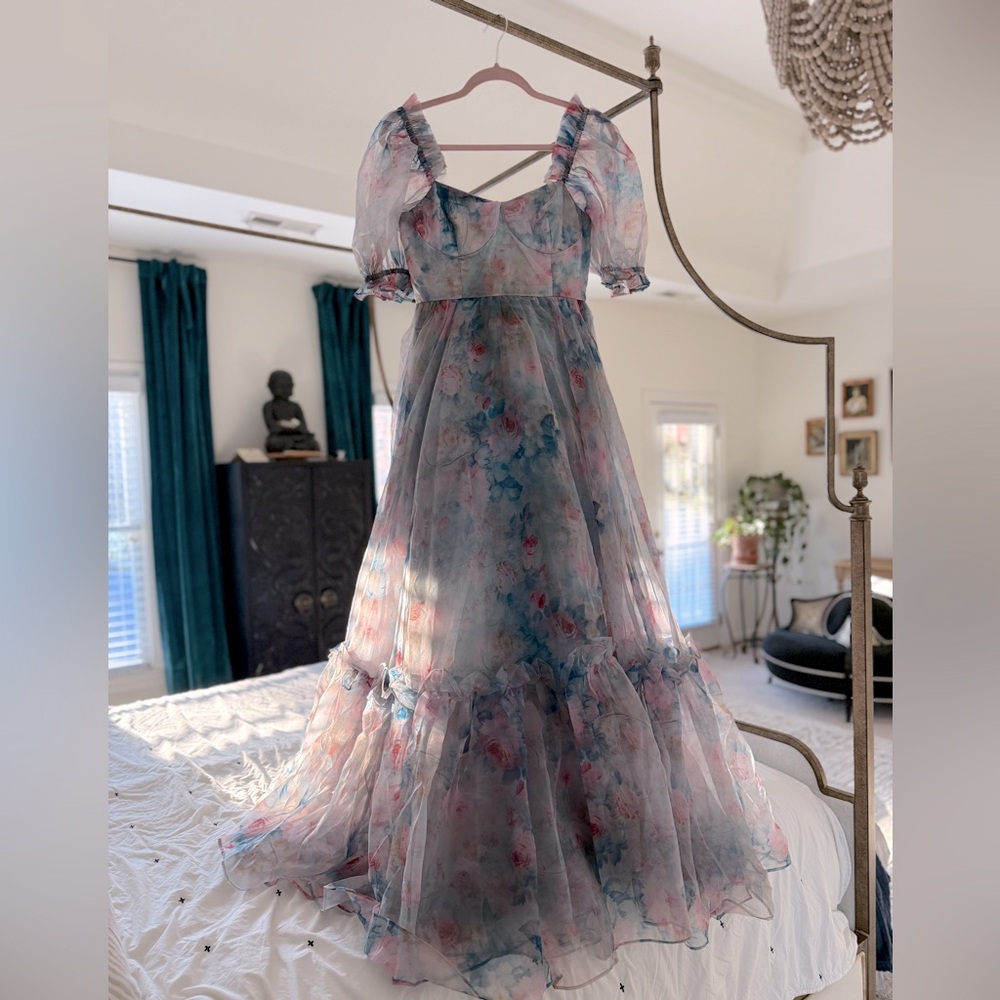 Selkie chateau paper ritz gown